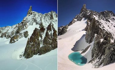 ​Pas valës së nxehtësisë në alpet franceze, krijohet liqeni në lartësi 3 mijë metra