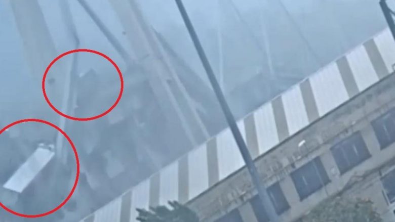 Pamje të papara të shembjes së urës në Genoa ku humbën jetën 43 persona (Video, +18)