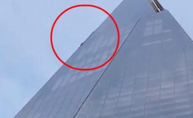 Njeriu që habiti tërë Londrën, u ngjit në maje të rrokaqiellit 95-katësh pa ndonjë pajisje mbrojtëse (Video)