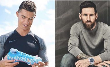 Cristiano Ronaldo për një postim në Instagram fiton 874 mijë euro, 300 mijë më shumë se Messi