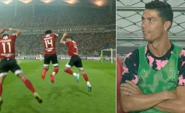 Cristiano Ronaldo i shikon nga banka se si yjet e K-League e kopjojnë festimin e tij ‘SIU’