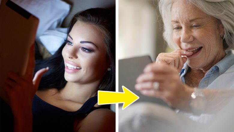 Drita e telefonave të mençur mund ta shkaktojë plakjen e parakohshme