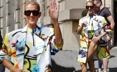 51 vjeç me stil: Celine Dion shfaqet pa pantallona në Javën e Modës
