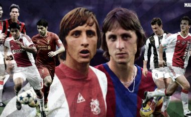 Që nga largimi i Johan Cruyff në Barcelonë në vitin 1973, Ajaxi ka shitur 25 lojtarë me shuma të mëdha