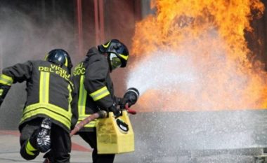 Magazina e lodrave në flakë në Napoli, evakuohen qindra banorë