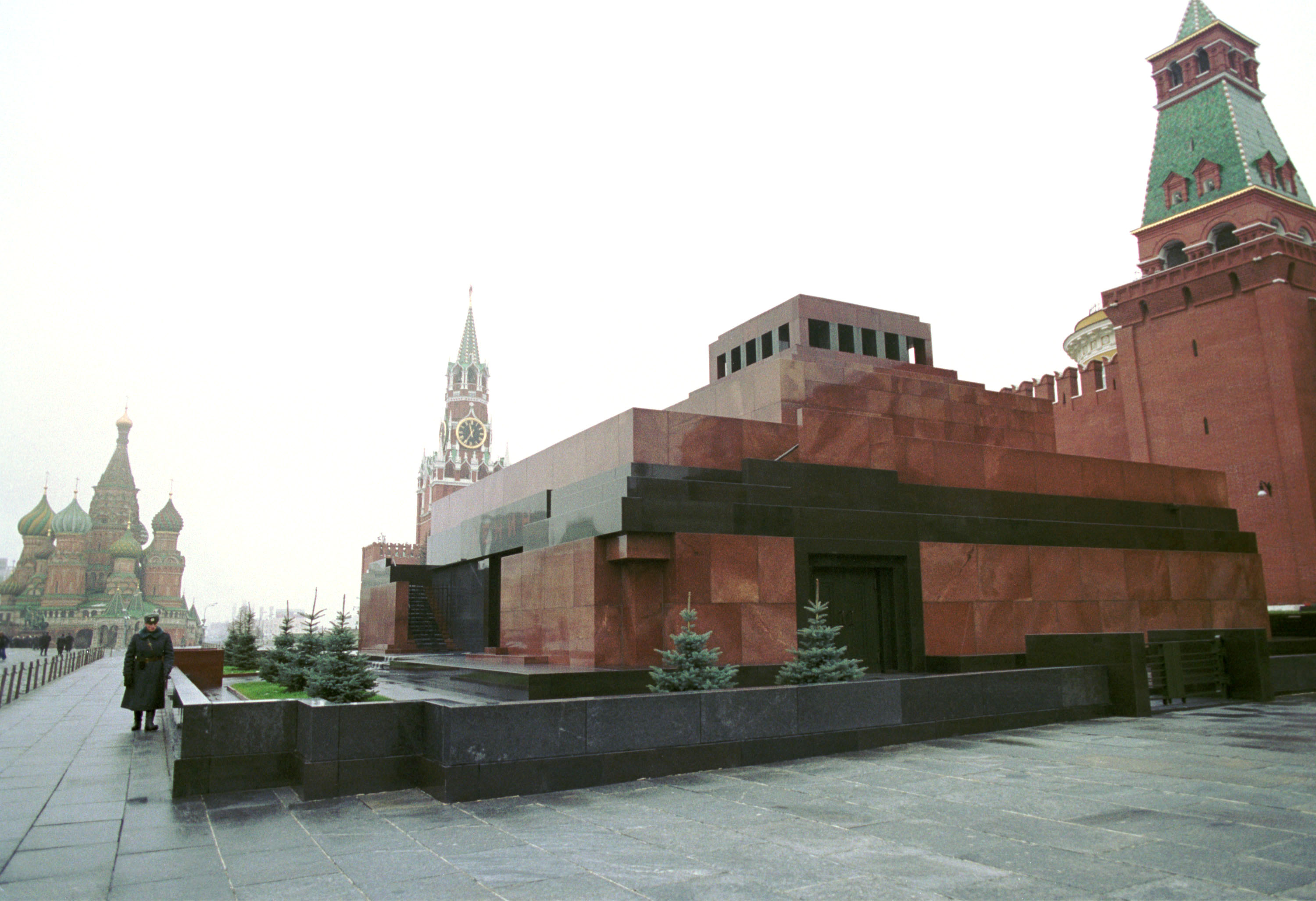 Мавзолей ленина внутри на красной площади