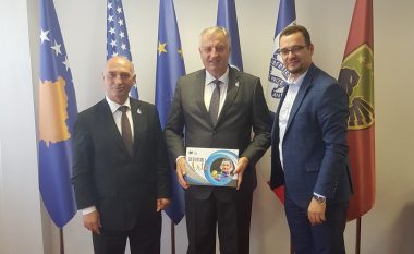 Ministri Berisha priti kryetarin e Komitetit Olimpik të Kosovës