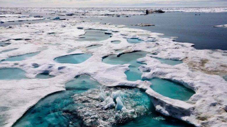 Akulli po shkrihet me shpejtësi të madhe, në Alaskë nuk ka qenë aq nxehtë për më shumë se 110 vite – temperatura e detit thyen çdo rekord (Foto)
