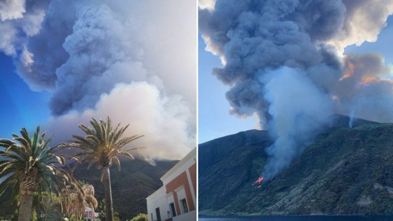 Shpërthim i fuqishëm i vullkanit në Itali, qielli nuk është parë nga hiri – humb jetën një person (Foto/Video)