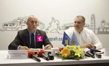 Haradinaj – Ahmeti nënshkruajnë Memorandum Bashkëpunimi për Prishtinën