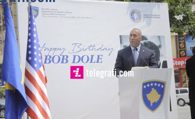 Haradinaj: I gjithë populli i Kosovës e nderon veten dhe miqësinë e përjetshme me SHBA-në