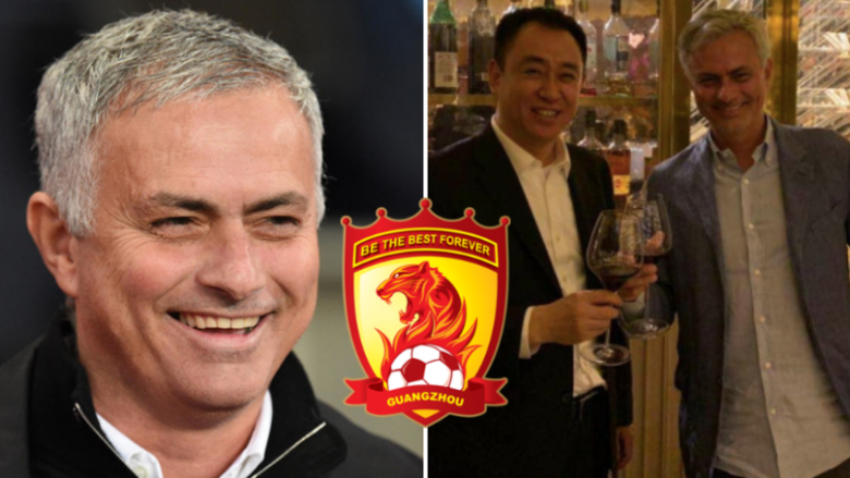 Jose Mourinho në takim me njeriun më të pasur në Kinë –spekulime se mund ta merr drejtimin e Guangzhou Evergrande që është në pronësi të Kan Ya
