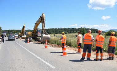 Filloi zgjerimi dhe rehabilitimi i rrugës Zhur-Dragash-Brod