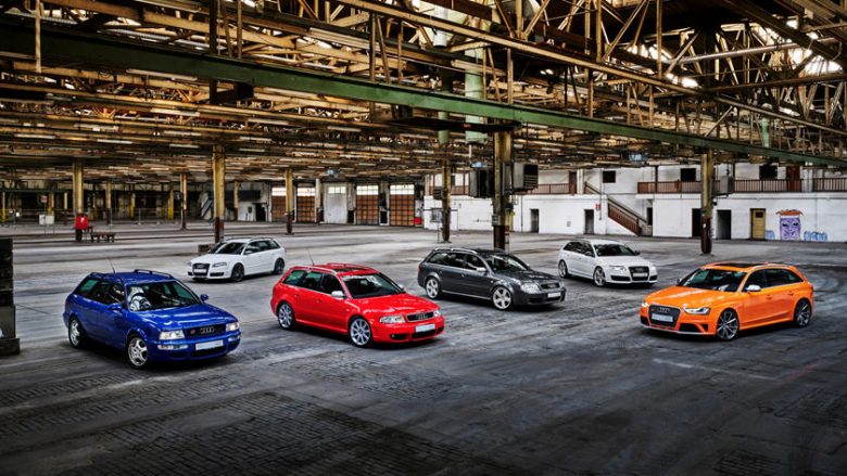 Audi feston 25 vjetorin e makinës sportive RS, me gjashtë modele të reja që lansohen gjatë këtij viti