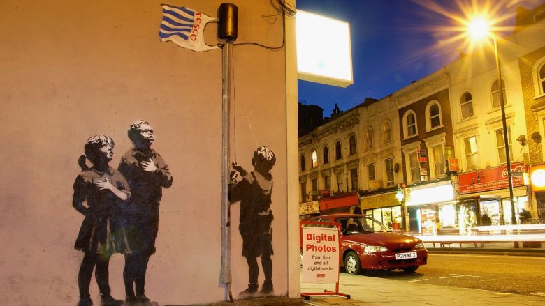 Për britanikët, Banksy është piktori më i pëlqyer i të gjitha kohërave!