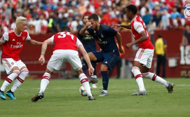 Penallti, kartonë të kuq dhe katër gola: Reali fiton fal 11-metërshave kundër Arsenalit