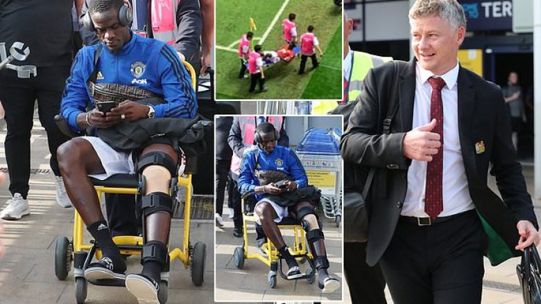 Eric Bailly arrin në spital duke lëvizur me karrocë, futbollisti ka pësuar lëndim të rëndë