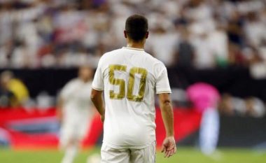 Hazard debuton te Real Madridi me fanellën me numër 50, arsyeja është unike  