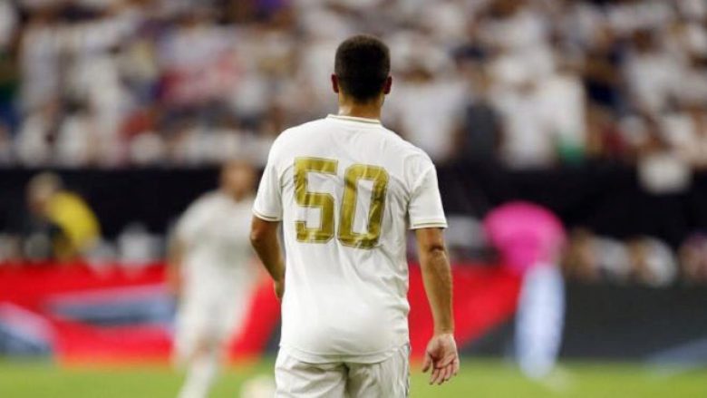 Hazard debuton te Real Madridi me fanellën me numër 50, arsyeja është unike  