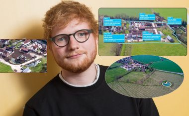 Pronat në vlerë mbi katër milionë euro që i ka blerë Ed Sheeran për të anashkaluar problemet me fqinjët