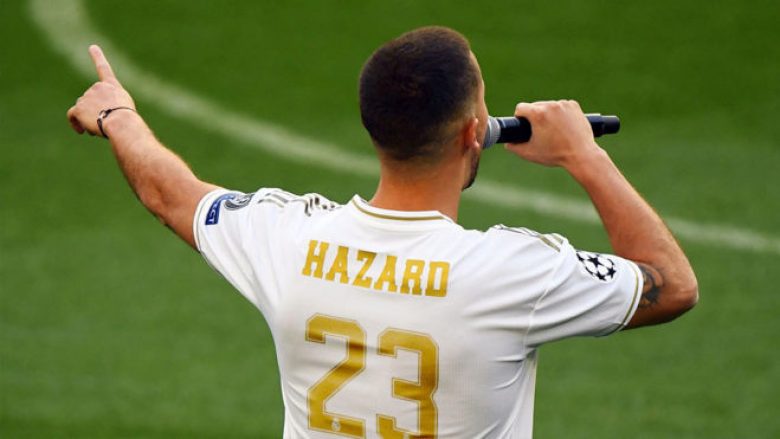 Hazard pritet ta marr numrin 23 te Real Madridi, ka një arsye interesante