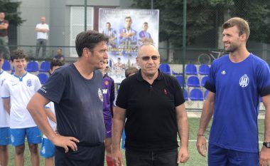 Lokomotiva Zagreb po mban kamp në Gjakovë, Agim Ademi takon dhe përgëzon Ardian Koznikun