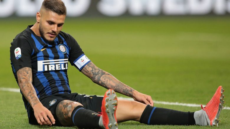 Icardi e lë kampin stërvitor të Interit dhe kthehet në Milano, largimi duket i pashmangshëm