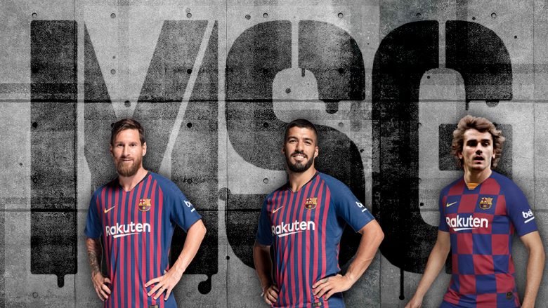 Messi, Suarez, Griezmann: MSG-ja e Barcelonës, treshja 100 golëshe