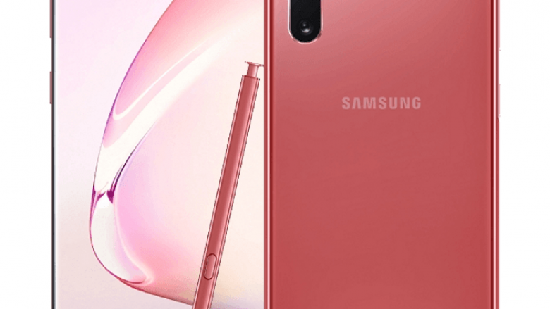 Ja si duket Galaxy Note10 në rozë