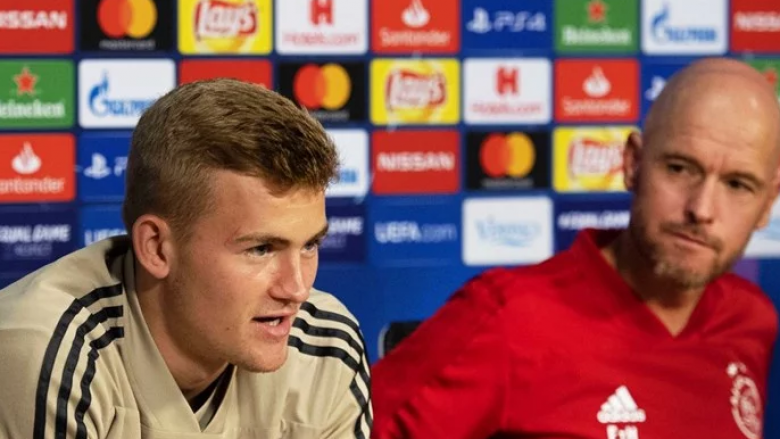 Trajneri i Ajaxit e konfirmon: Duhet ta gjejmë një zëvendësues të De Ligtit