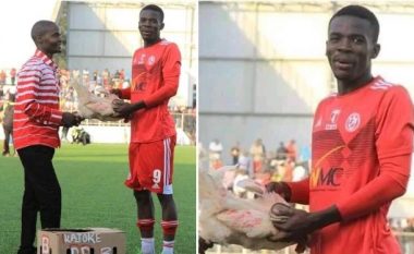 ‘Lojtar i ndeshjes’, urime keni fituar një pulë – çmimet më të çuditshme në futbollin afrikan pas ndeshjeve 