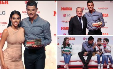 Cristiano Ronaldo bashkohet me legjendat e sportit: Ai merr çmimin prestigjioz të mediumit spanjoll MARCA