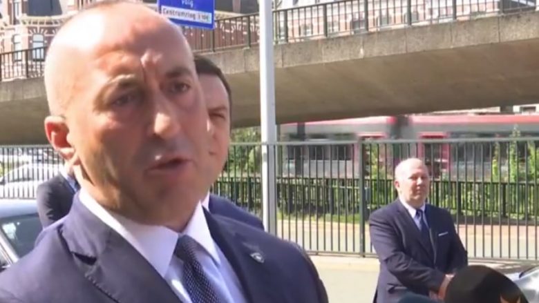 Haradinaj përfundon intervistimin, deklarohet para mediave në Hagë