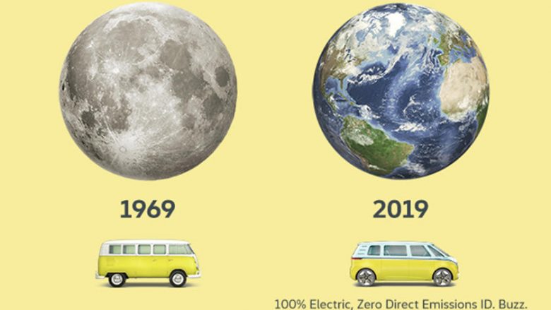 Volkswagen tregon planet për të ardhmen, derisa nderon 50 vjetorin e uljes së parë në Hënë