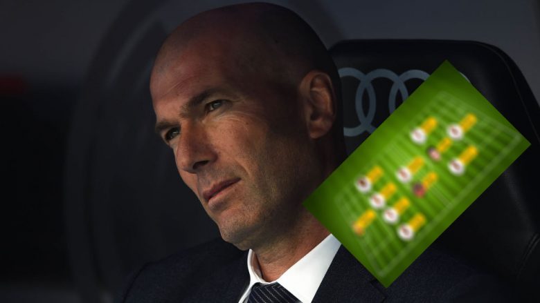 Pesë alternativat për formacionin e Real Madridit që duhet t’i konsiderojë Zidane