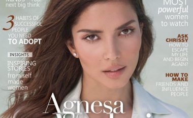 Agnesa Vuthaj në kopertinën e revistës së famshme angleze “Global Woman”