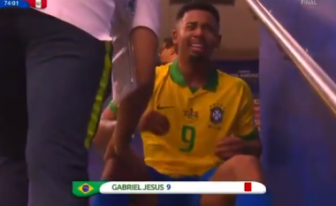Gabriel Jesus shpërtheu në lot pas përjashtimit nga finalja e Kupës së Amerikës