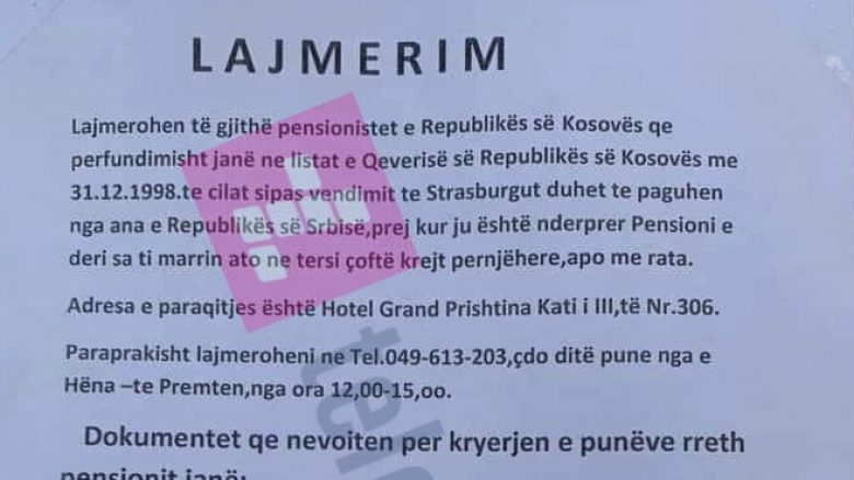 U paraqitën si avokatë për t’iu ndihmuar pensionistëve, madje edhe publikuan shpallje – dy të dyshuar merren në pyetje nga policia