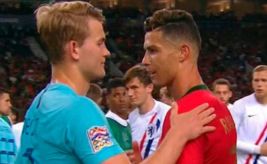 Ronaldo tregon bisedën që kishte me De Ligt: Pse nuk vini te Juventusi?