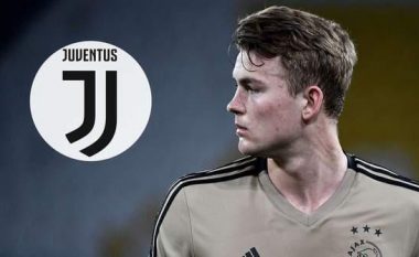 Juventusi pajtohet t'i paguajë Ajaxit çmimin e kërkuar për De Ligt, zyrtarizimi afër