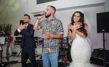 Gold AG këndoi në dasmën e Ermir Lenjanit, sjell fotografi nga atmosfera që krijoi për çiftin e ri