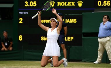Simona Halep e mposht Serena Williamsin dhe bëhet rumunia e parë që e fiton Wimbledonin