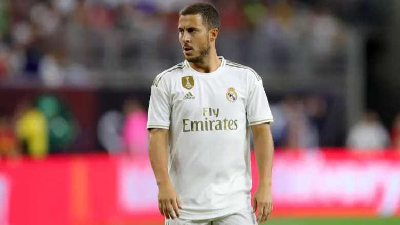 Eden Hazard mbërriti te Real Madridi me shtatë kilogramë më tepër