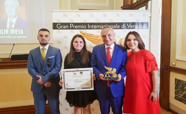 Ilir Metës i jepet Çmimi Ndërkombëtar i Venecias për promovimin e demokracisë
