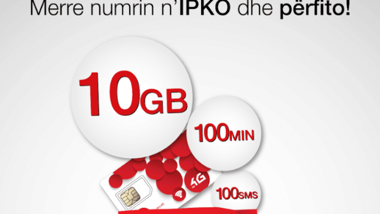 Merre numrin n’IPKO dhe përfito shumë benefite për vetëm 3 euro