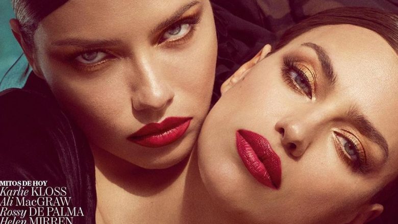 Adriana Lima dhe Irina Shayk shkëlqejnë në ballinën e Vogue