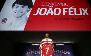 Joao Felix është prezantuar me fanellën e Atletico Madridit