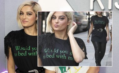 Bebe Rexha rrëmben vëmendjen e këmbësorëve, duket me shumë stil ndërsa shëtitet rrugëve të Londrës