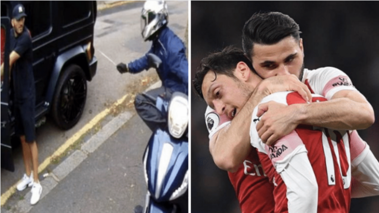Fansat e Arsenalit e duan Kolasinacin si kapiten të ekipit, pas heroizmit të tij në mbrojtjen e Ozilit nga hajdutët e armatosur