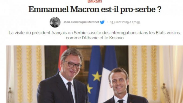 Gazeta franceze ‘L’Opinion’: A është Macron pro-serb?